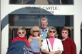 Just before we went into the Castle: Betty, Nancy, Ray, Humm??, Linda